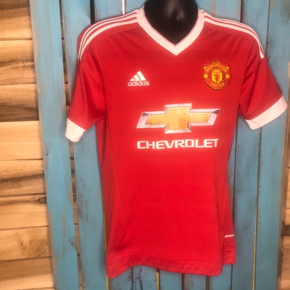 adidas Other - Adidas Manchester United soccer jersey S Chevrolet